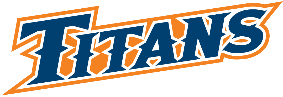 Cal State Fullerton Titans 2010-Pres Wordmark Logo vinyl decal